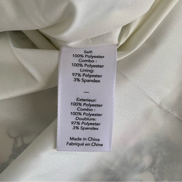 Likely Contour Daisy Delbarton Floral Asymmetrical Ruffle One Shoulder Dress 0 - Picture 10 of 13